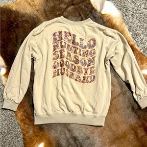 “Hello Hunting Season, Goodbye Husband” Long Sleeve